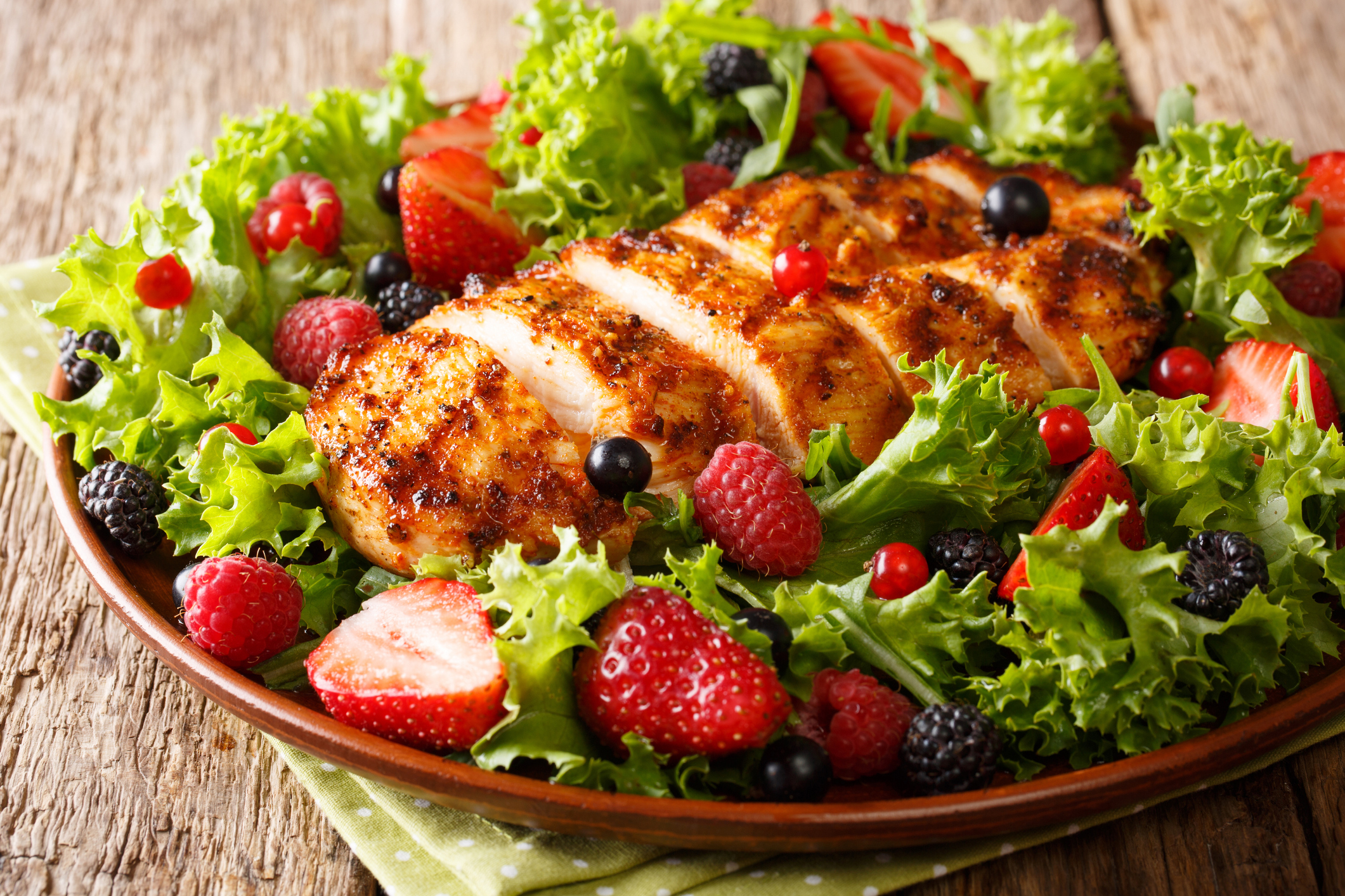 Easy Baked Chicken Salad